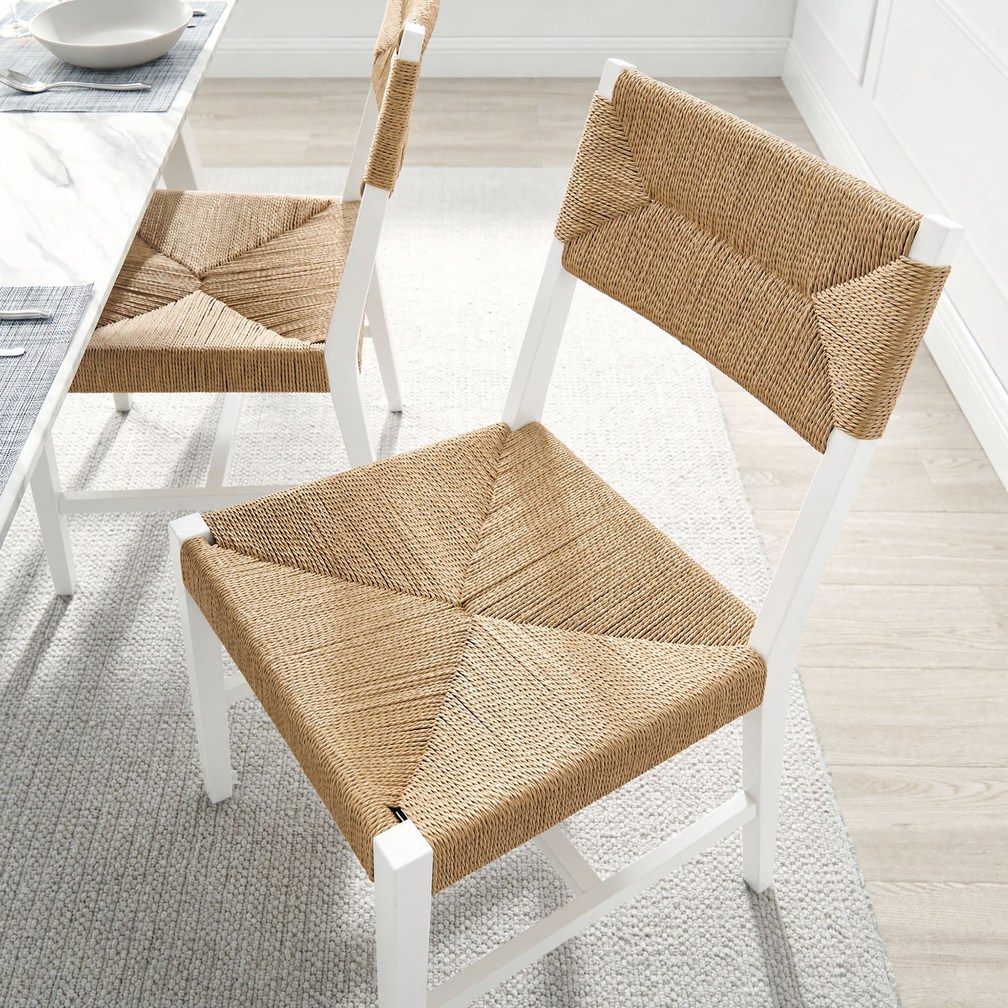 Modway Bodie Wood Dining Chair Set of 2 EEI-7899