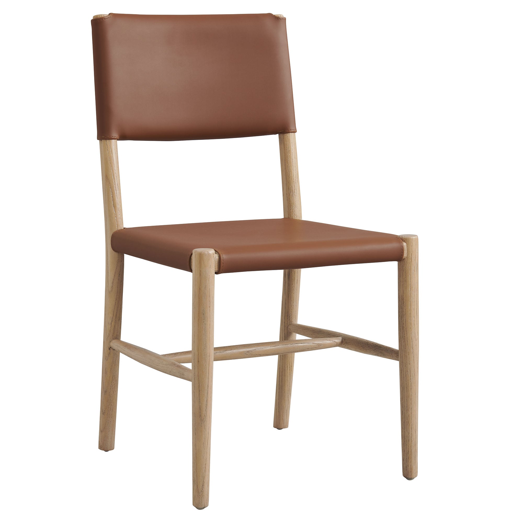 Modway Dover Wood Vegan Leather Dining Side Chair EEI-7900