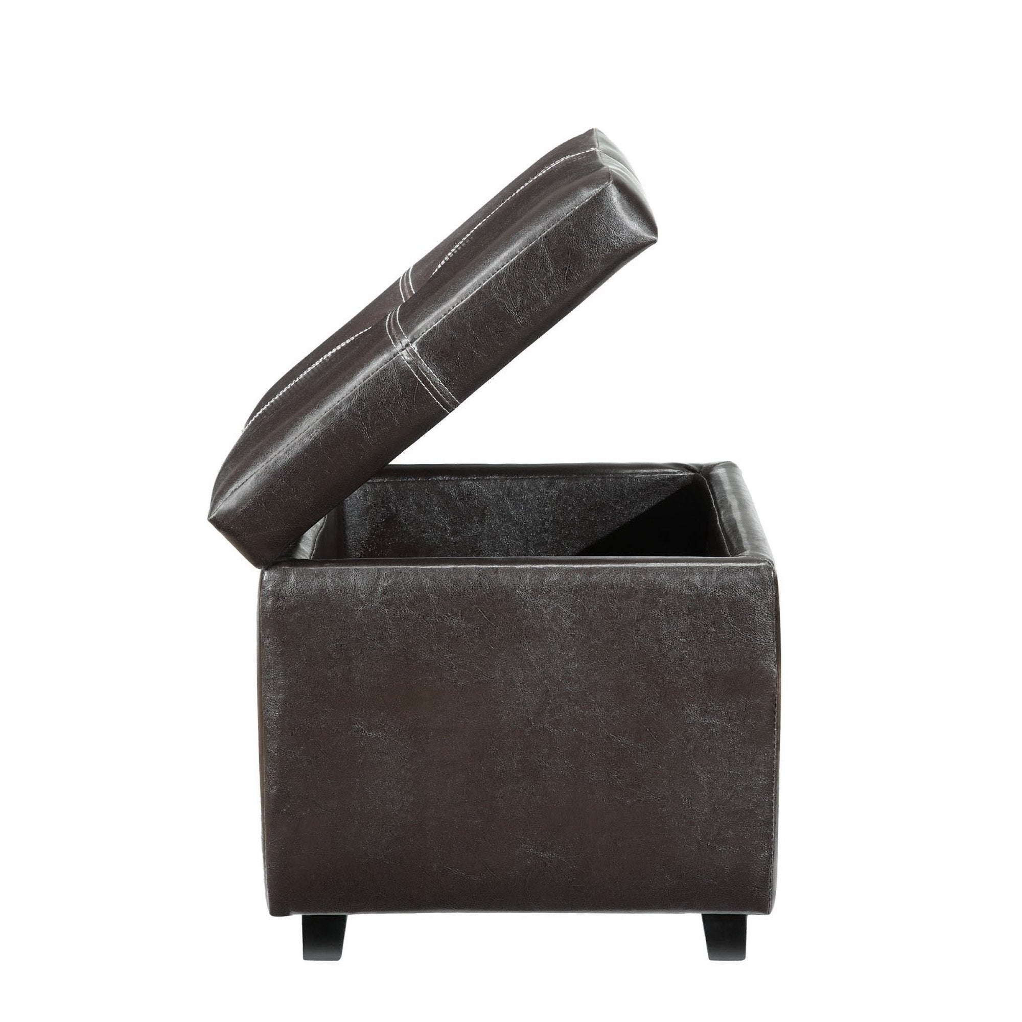 Modway Treasure Upholstered Vinyl Ottoman
