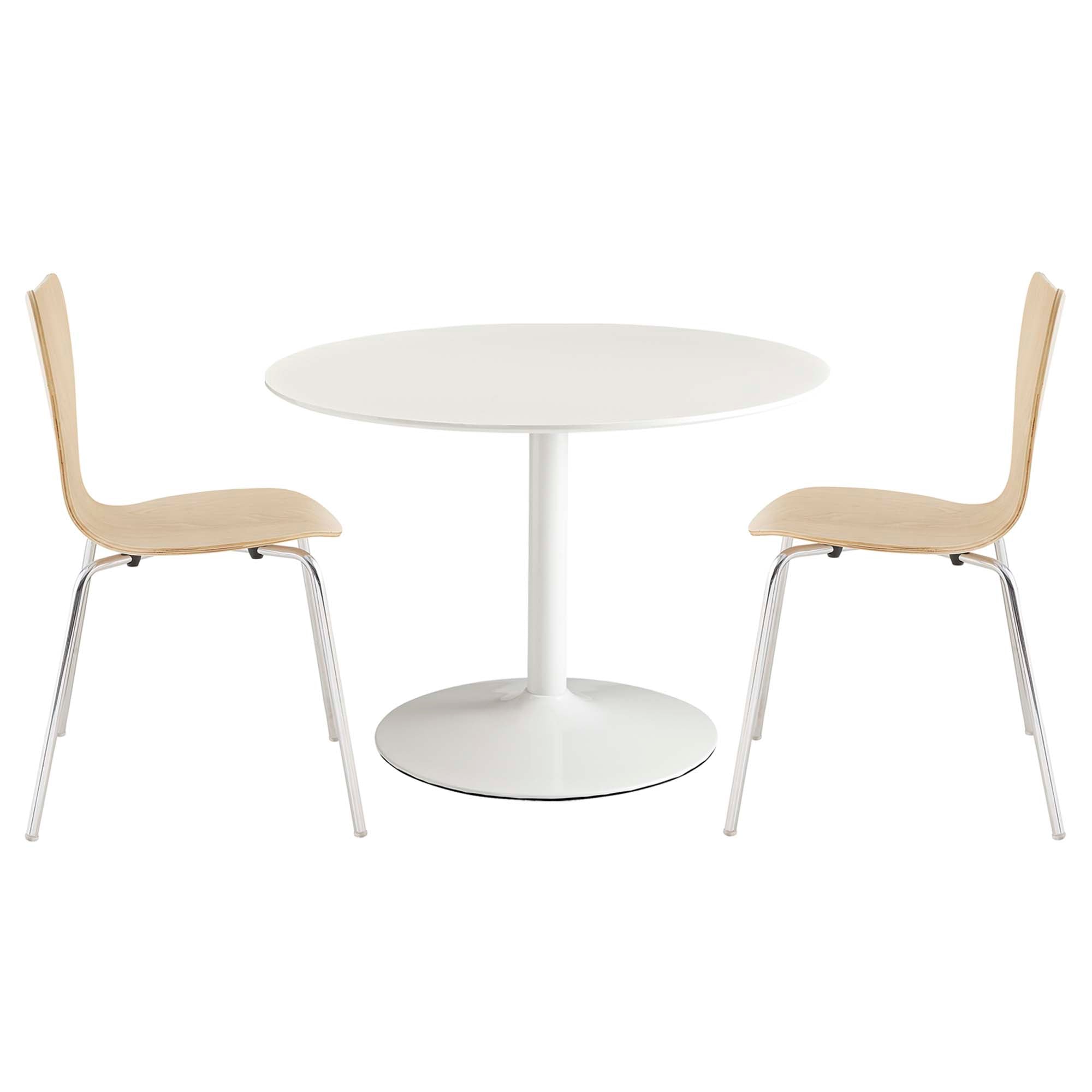 Modway Revolve 3 Piece Dining Set