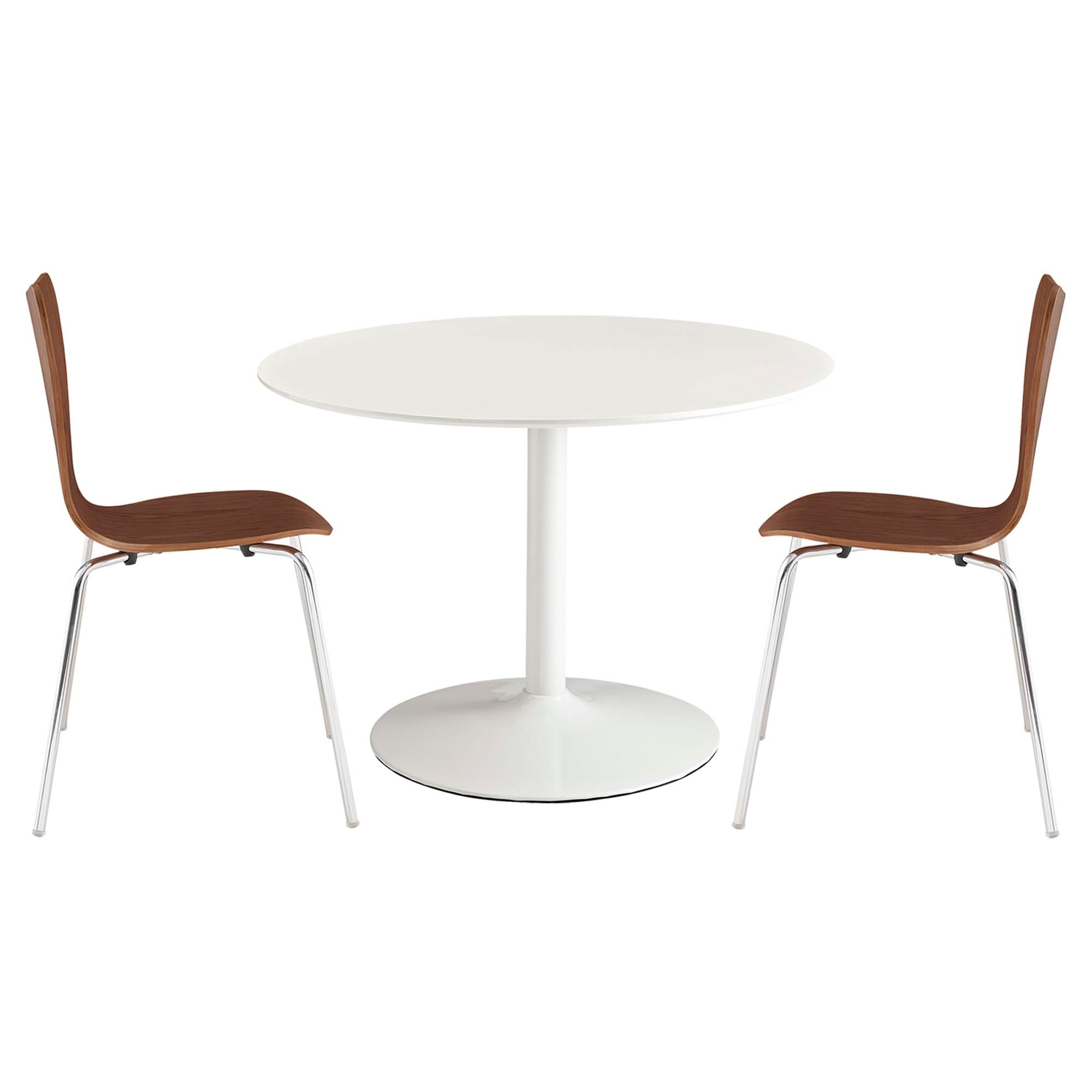 Modway Revolve 3 Piece Dining Set