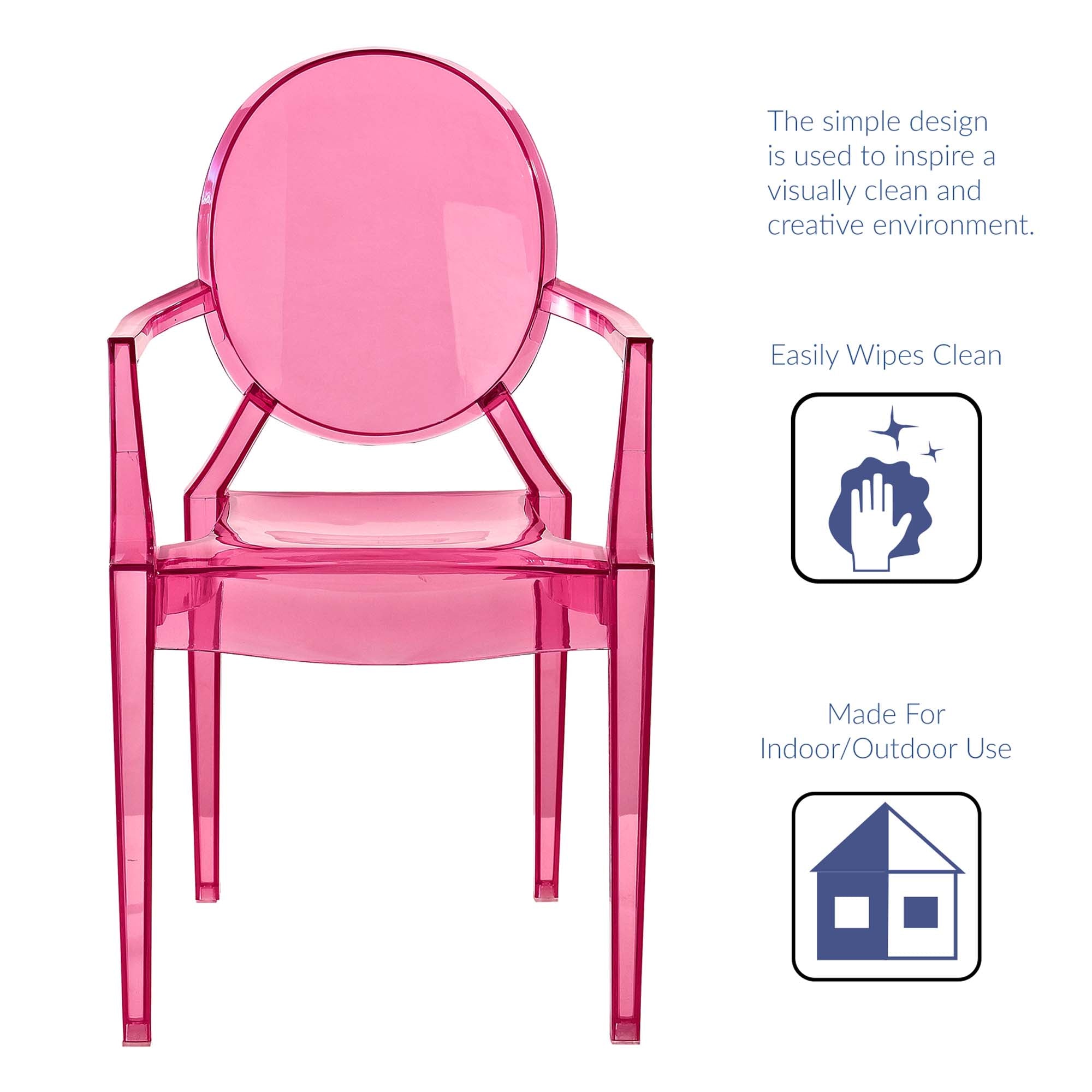 Modway Casper Dining Armchairs Set of 2