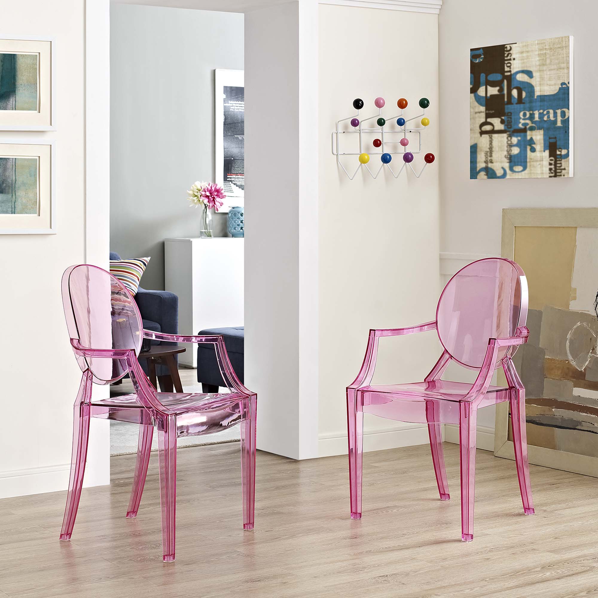 Modway Casper Dining Armchairs Set of 2