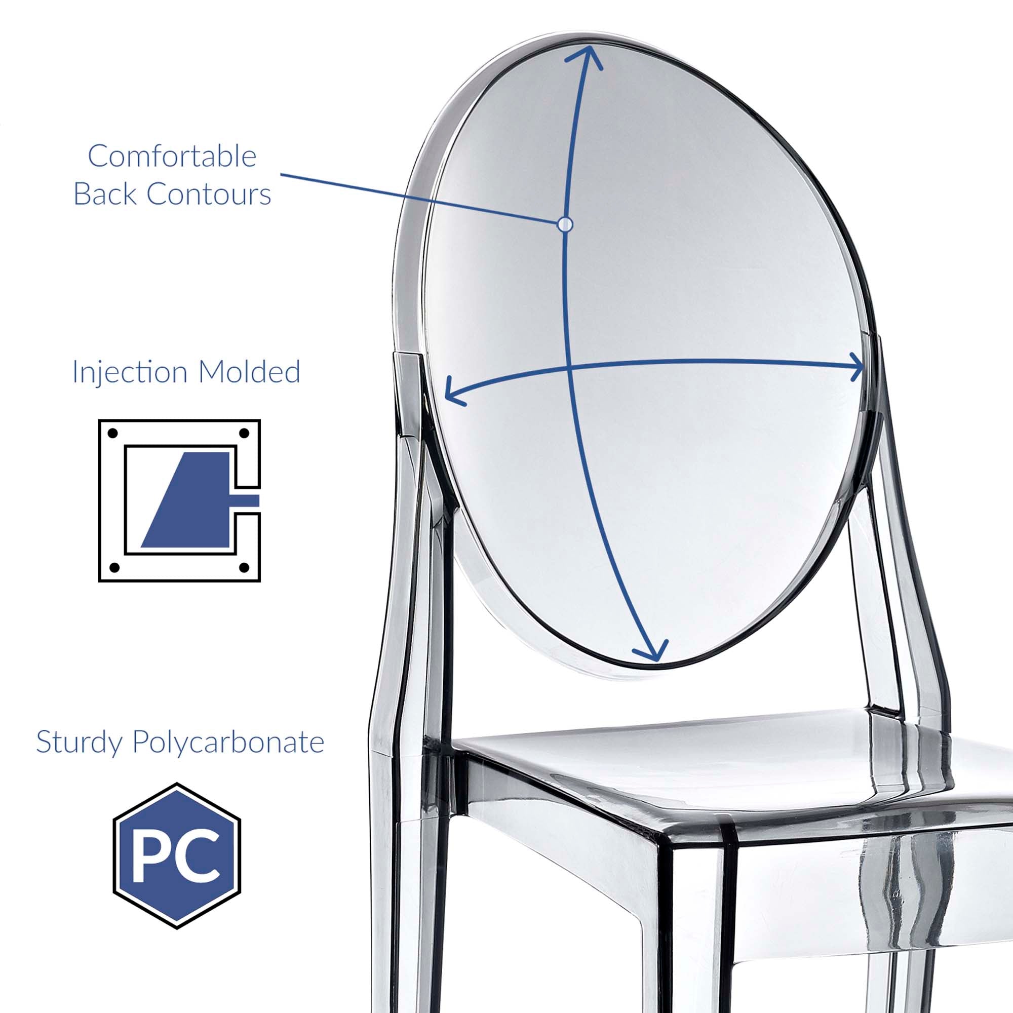 Modway Casper Dining Chairs Set of 2