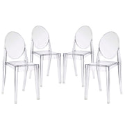 Modway Casper Dining Chairs Set of 4