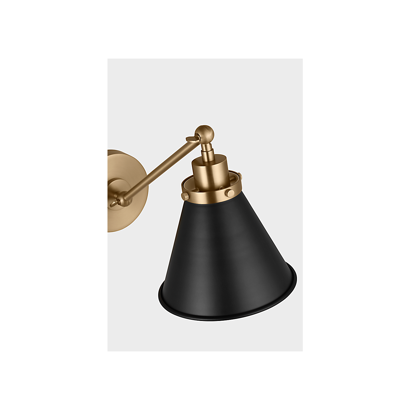 Visual Comfort Wellfleet One-Arm Cone Sconce