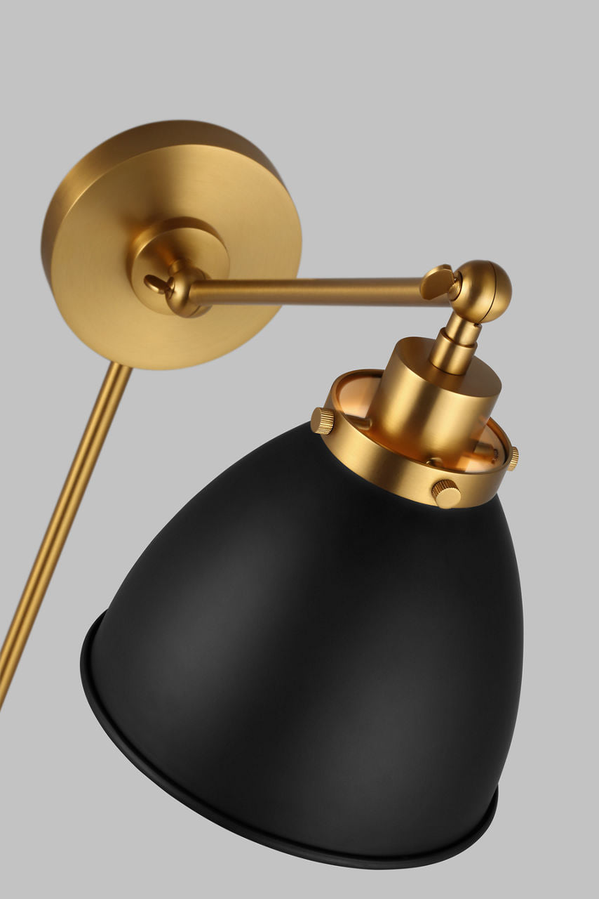 Wellfleet One-Arm Dome Sconce