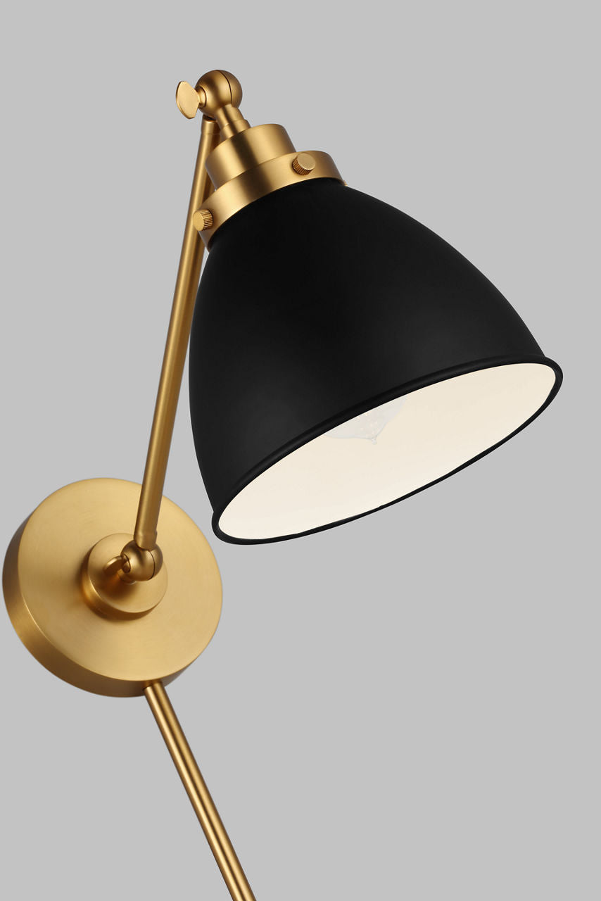 Wellfleet One-Arm Dome Sconce
