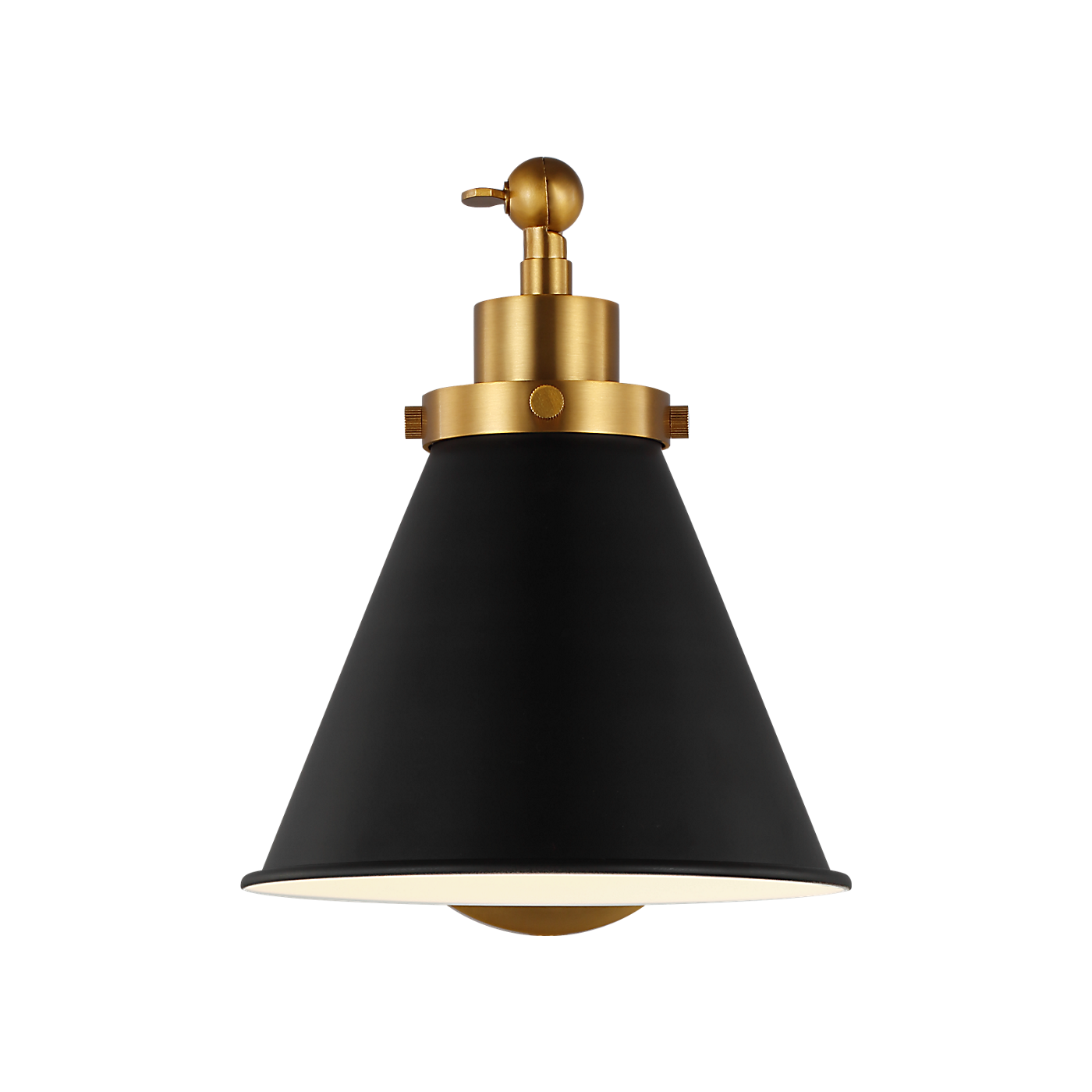Visual Comfort Wellfleet One-Arm Cone Sconce