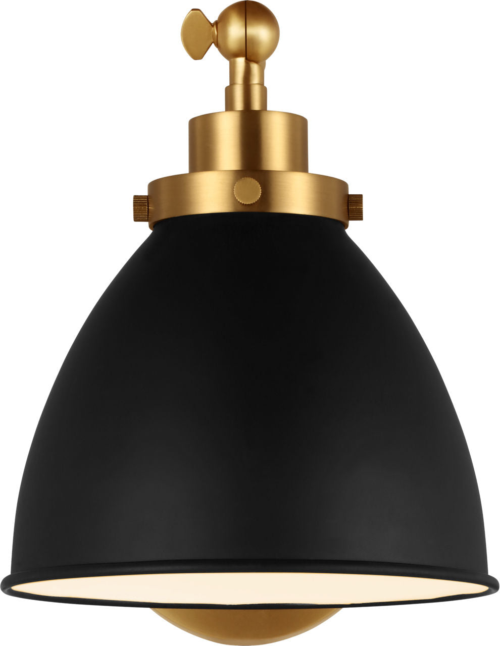 Wellfleet One-Arm Dome Sconce
