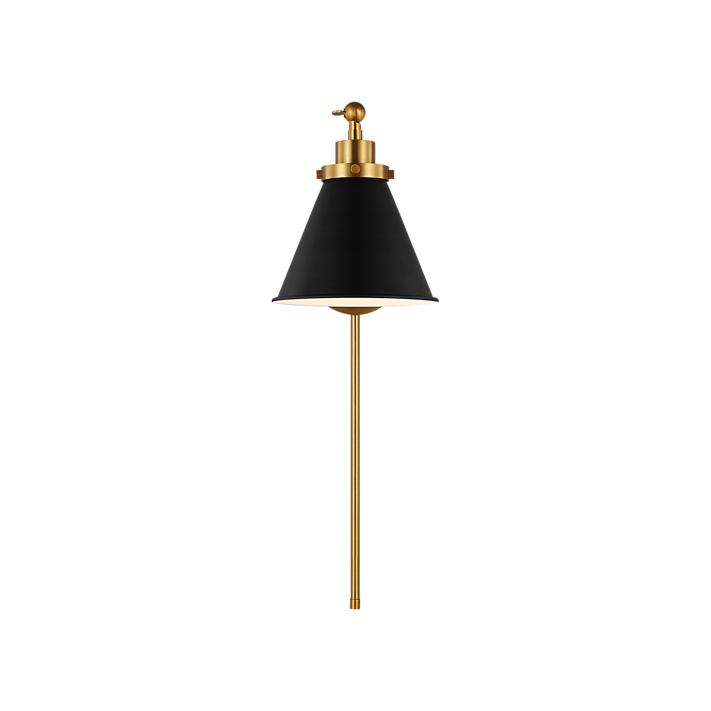 Visual Comfort Wellfleet One-Arm Cone Sconce
