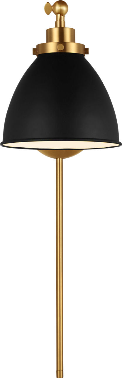 Wellfleet One-Arm Dome Sconce