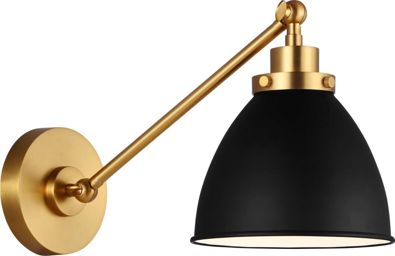 Wellfleet One-Arm Dome Sconce