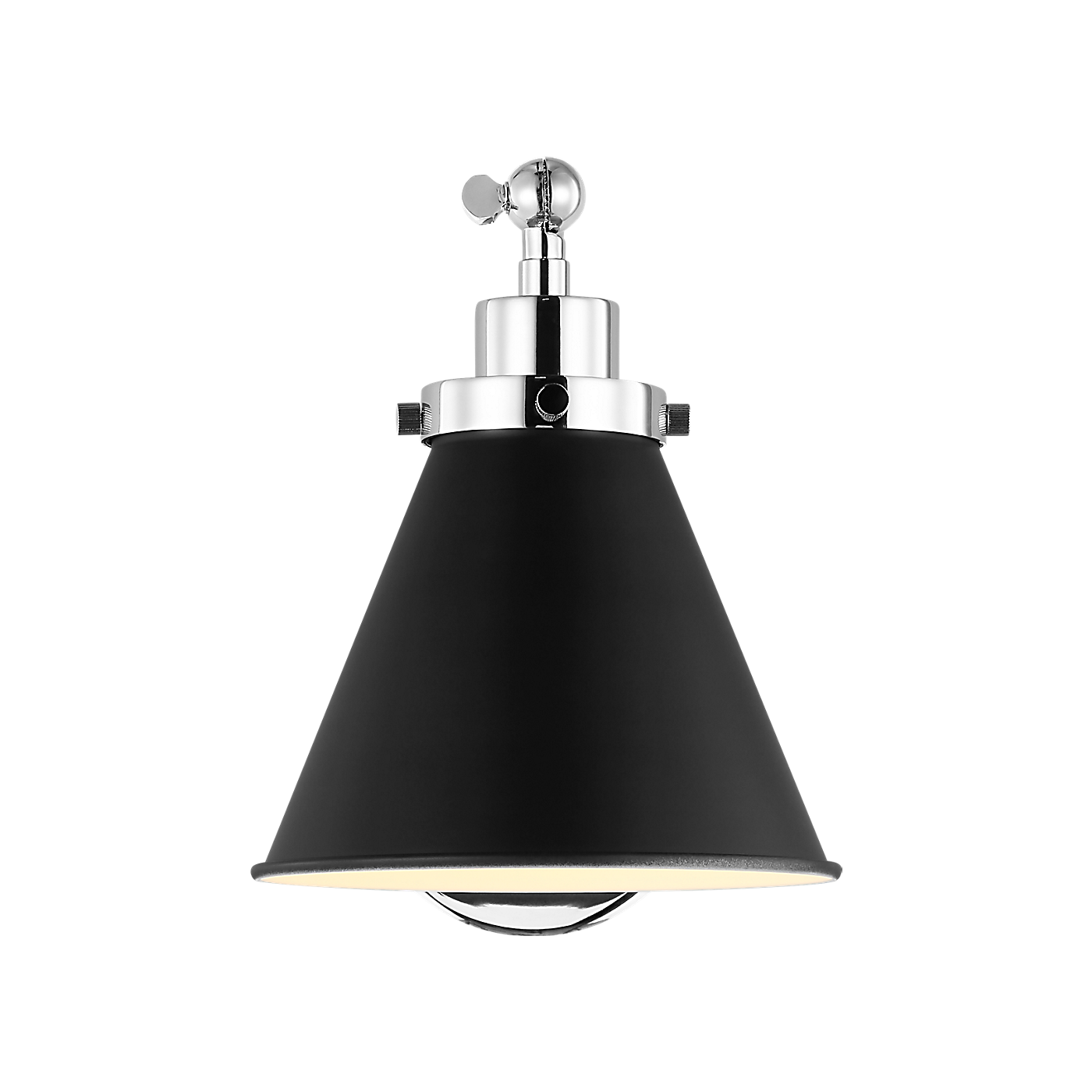 Visual Comfort Wellfleet One-Arm Cone Sconce