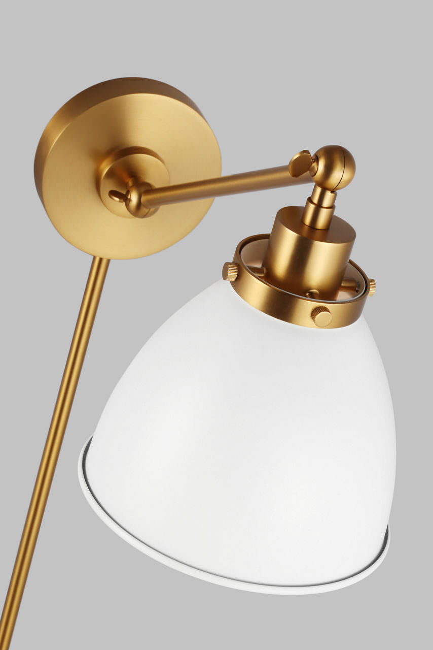 Wellfleet One-Arm Dome Sconce
