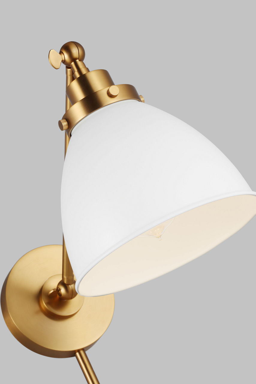 Wellfleet One-Arm Dome Sconce