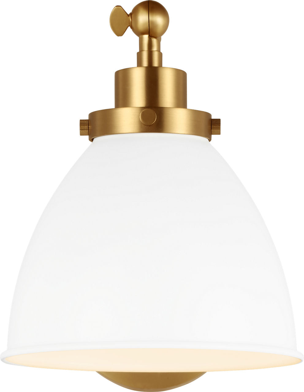 Wellfleet One-Arm Dome Sconce
