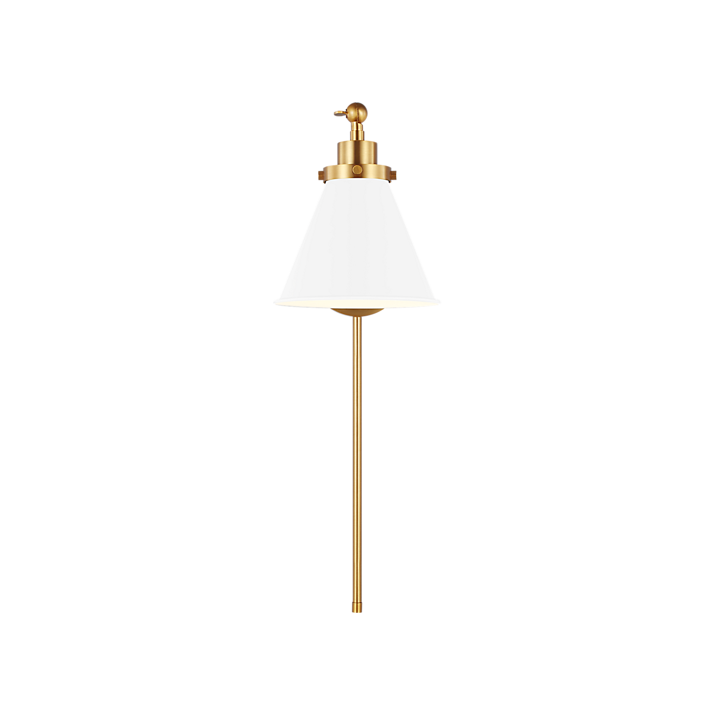 Visual Comfort Wellfleet One-Arm Cone Sconce