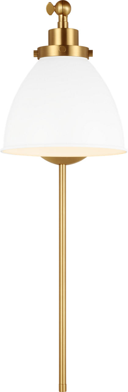 Wellfleet One-Arm Dome Sconce