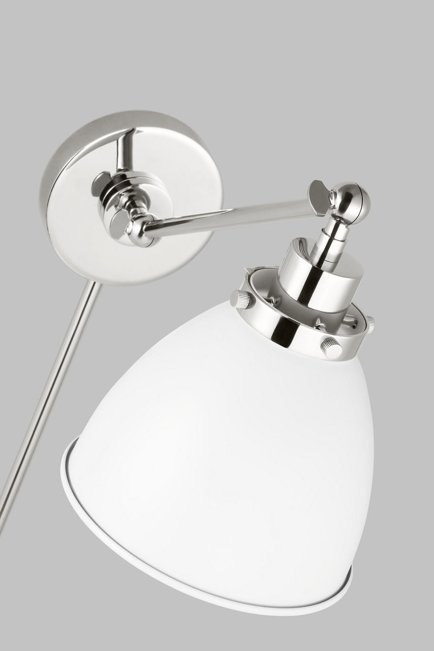 Wellfleet One-Arm Dome Sconce