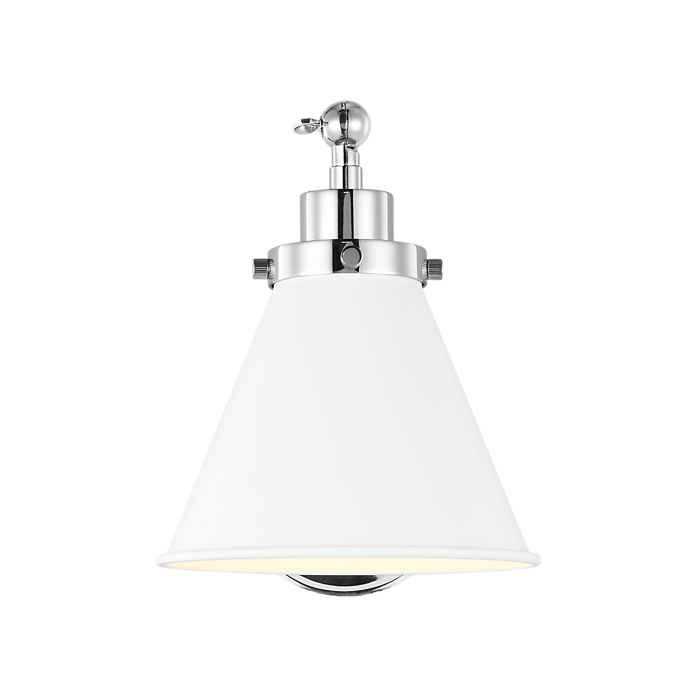Visual Comfort Wellfleet One-Arm Cone Sconce