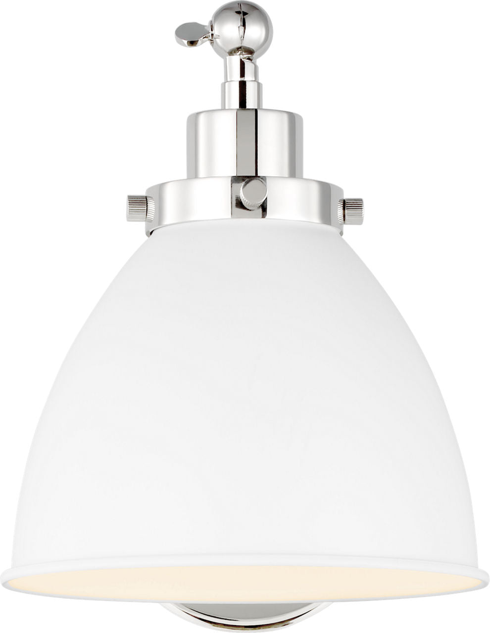 Wellfleet One-Arm Dome Sconce