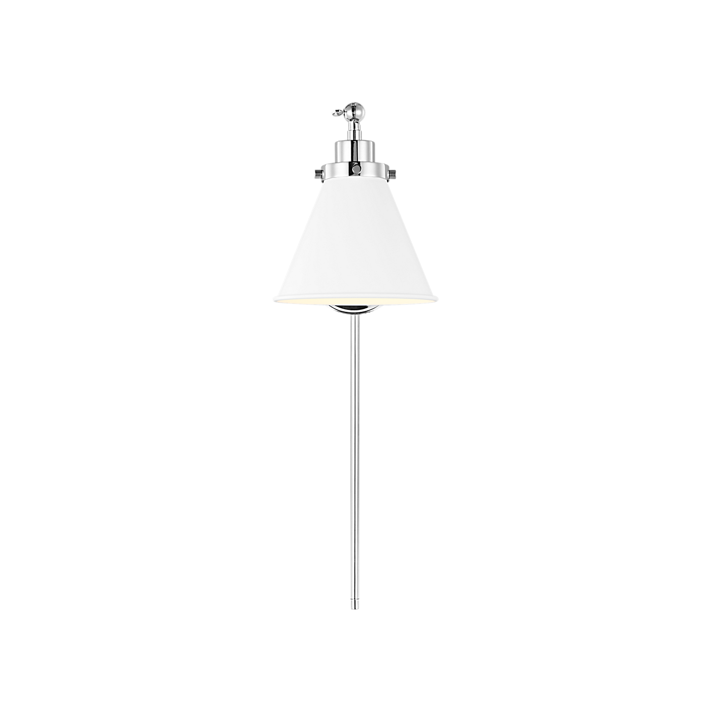 Visual Comfort Wellfleet One-Arm Cone Sconce