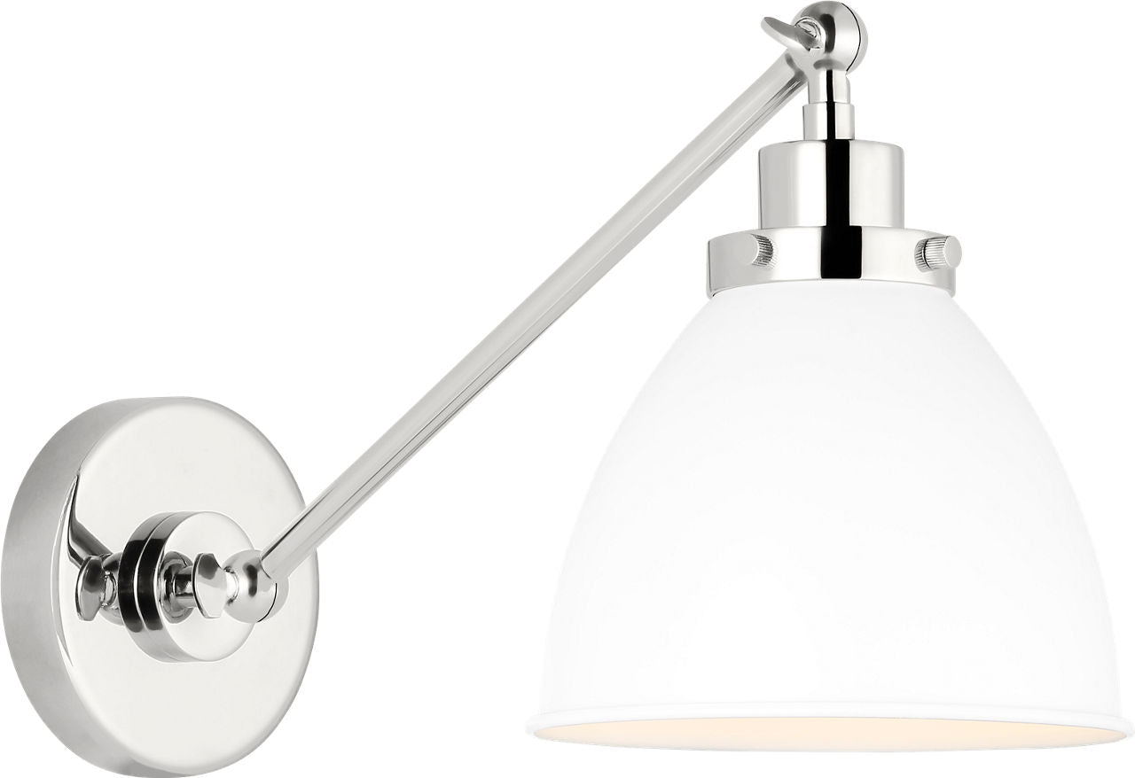 Wellfleet One-Arm Dome Sconce