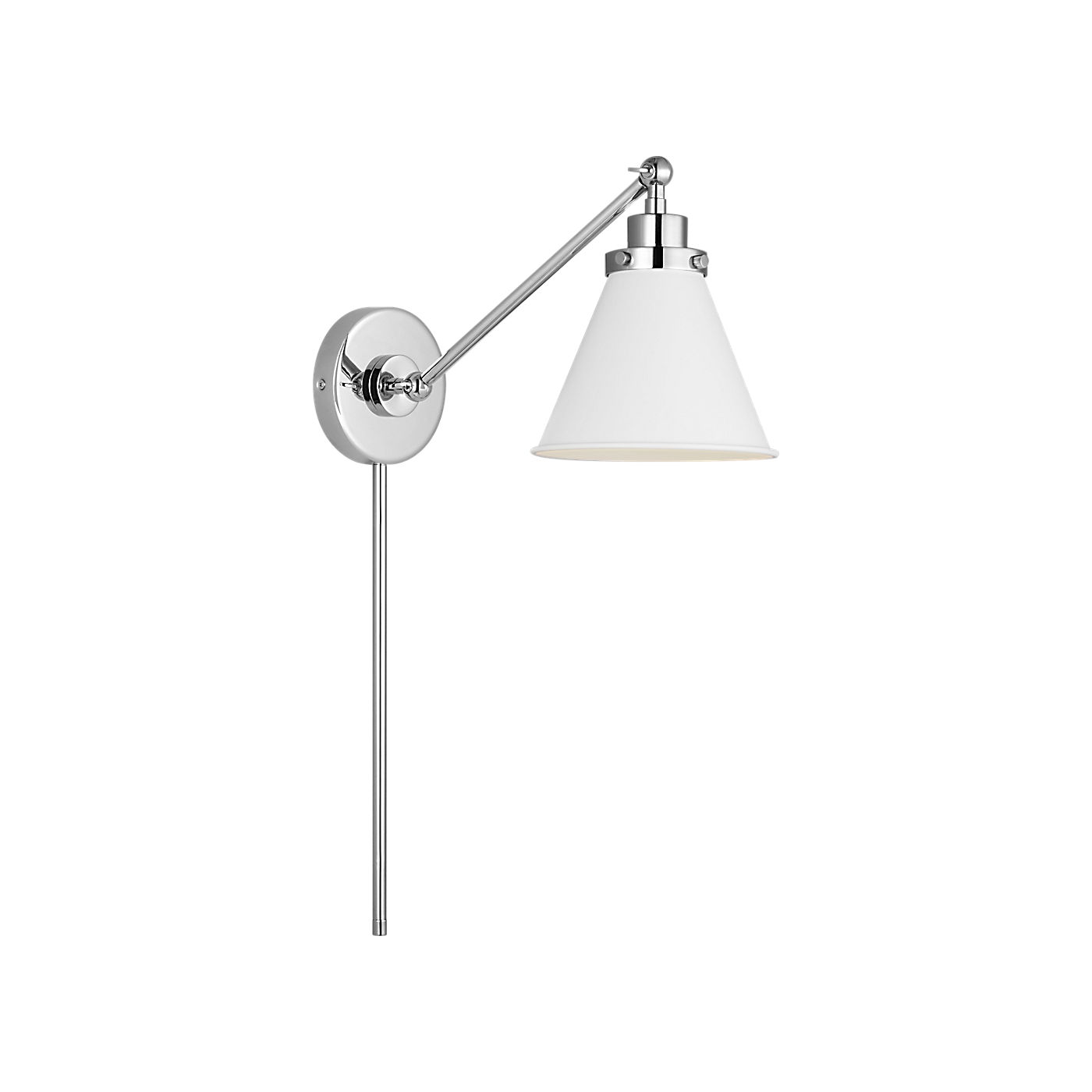 Visual Comfort Wellfleet One-Arm Cone Sconce