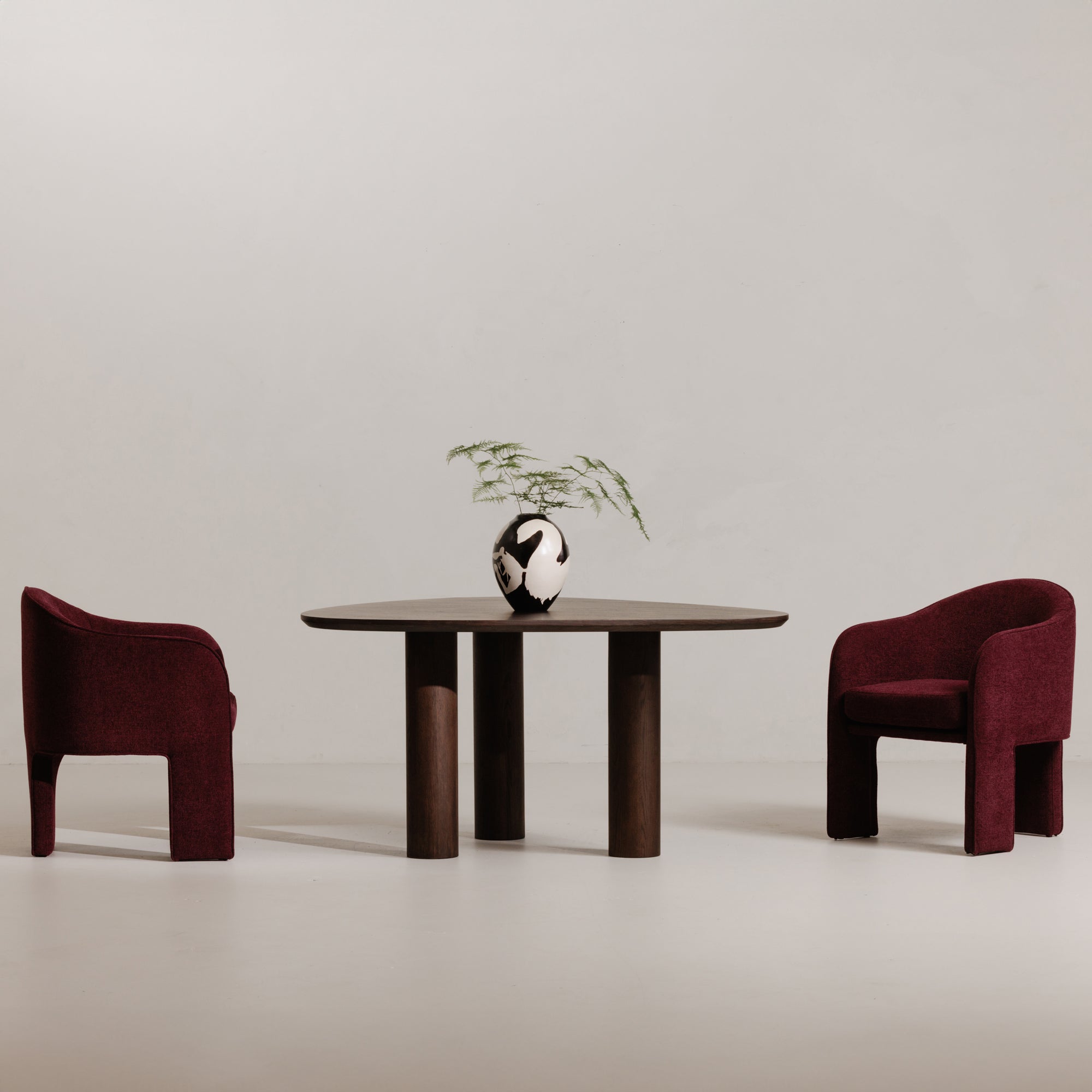Moes Clara Dining Chair Plum EH-1116-38
