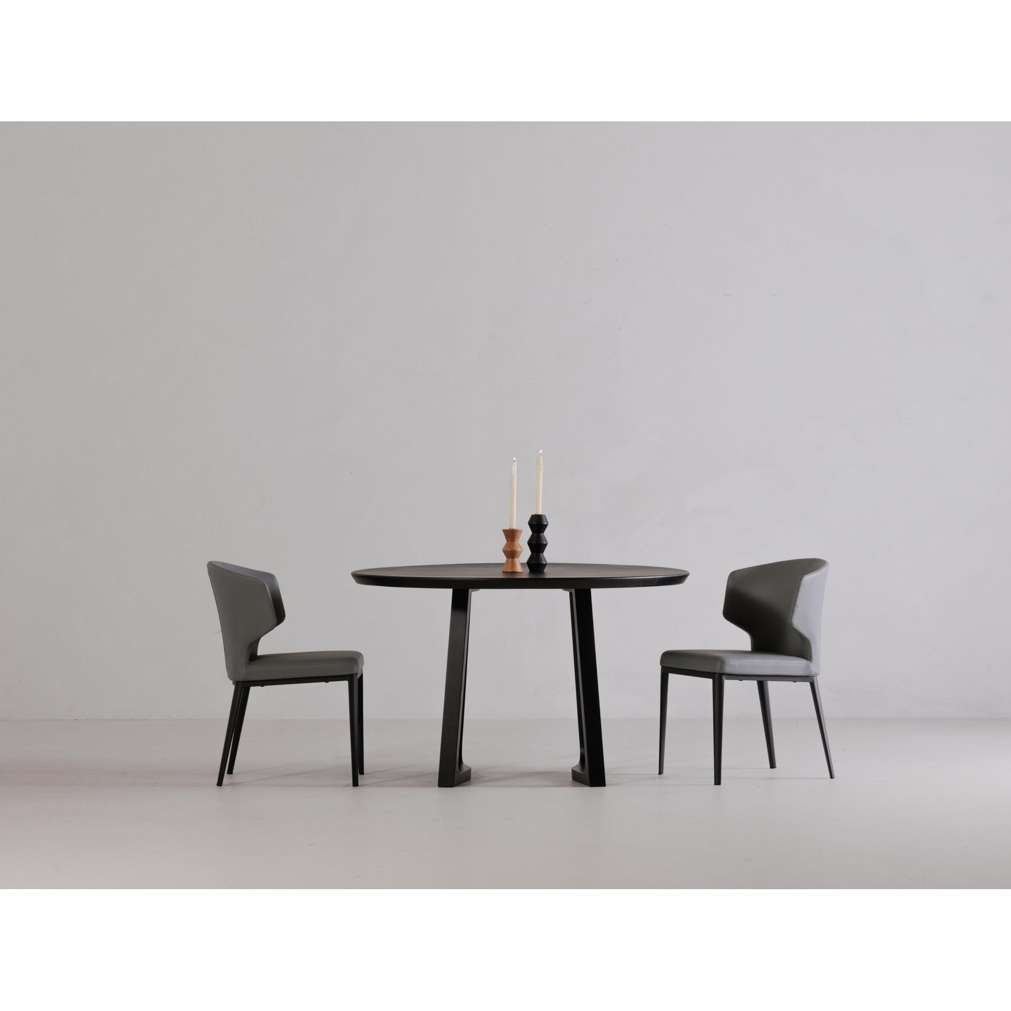Moes Delaney Dining Chair Grey - Set Of Two EJ-1018-15