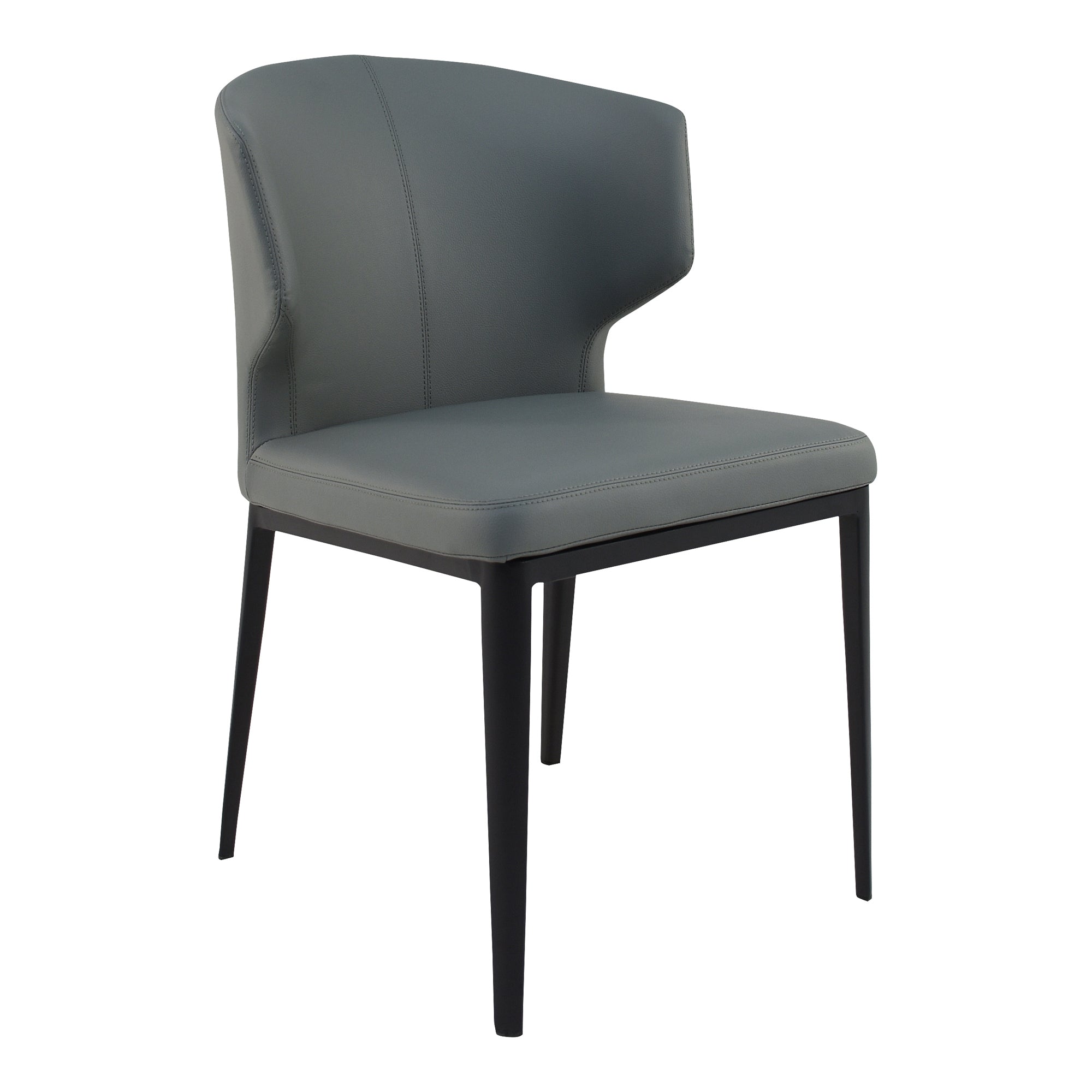 Moes Delaney Dining Chair Grey - Set Of Two EJ-1018-15