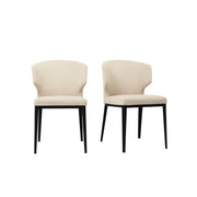 Moes Delaney Dining Chair Warm Beige-Set of Two EJ-1018-18