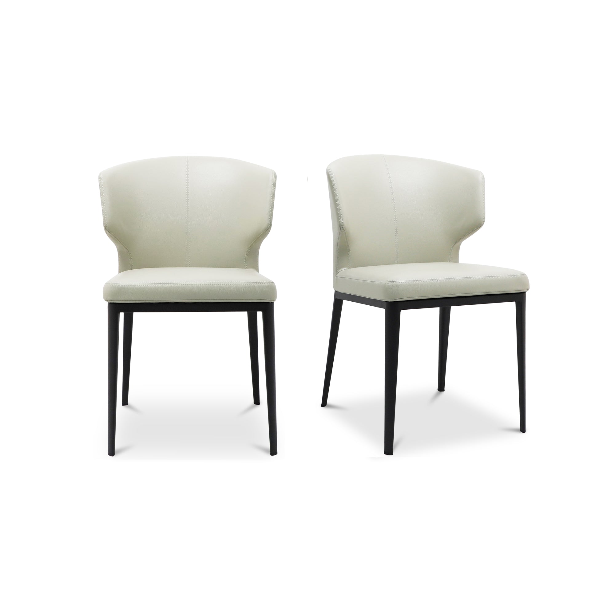 Moes Delaney Dining Chair Beige - Set Of Two EJ-1018-34