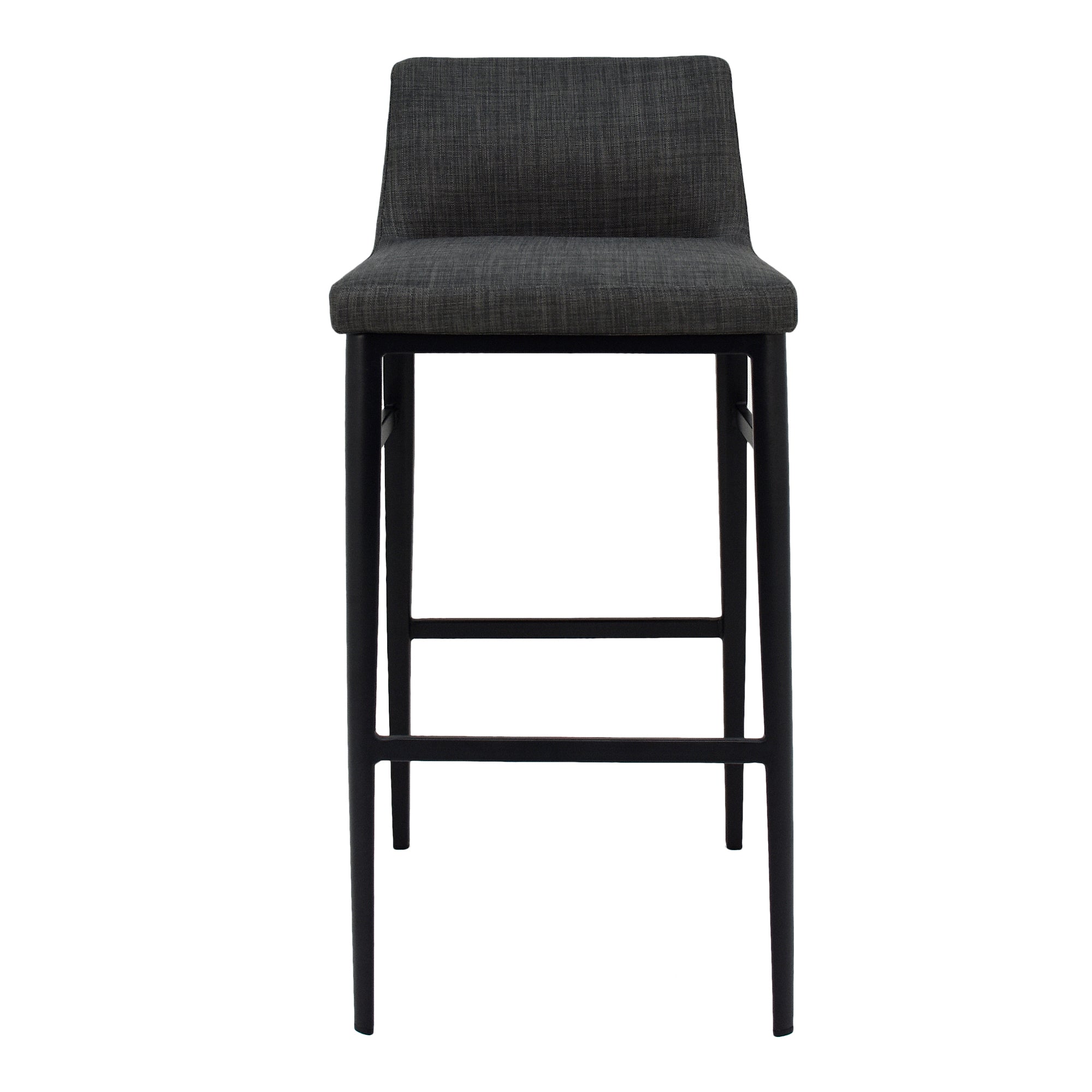 Moes Baron Bar Stool Charcoal Grey EJ-1032-07