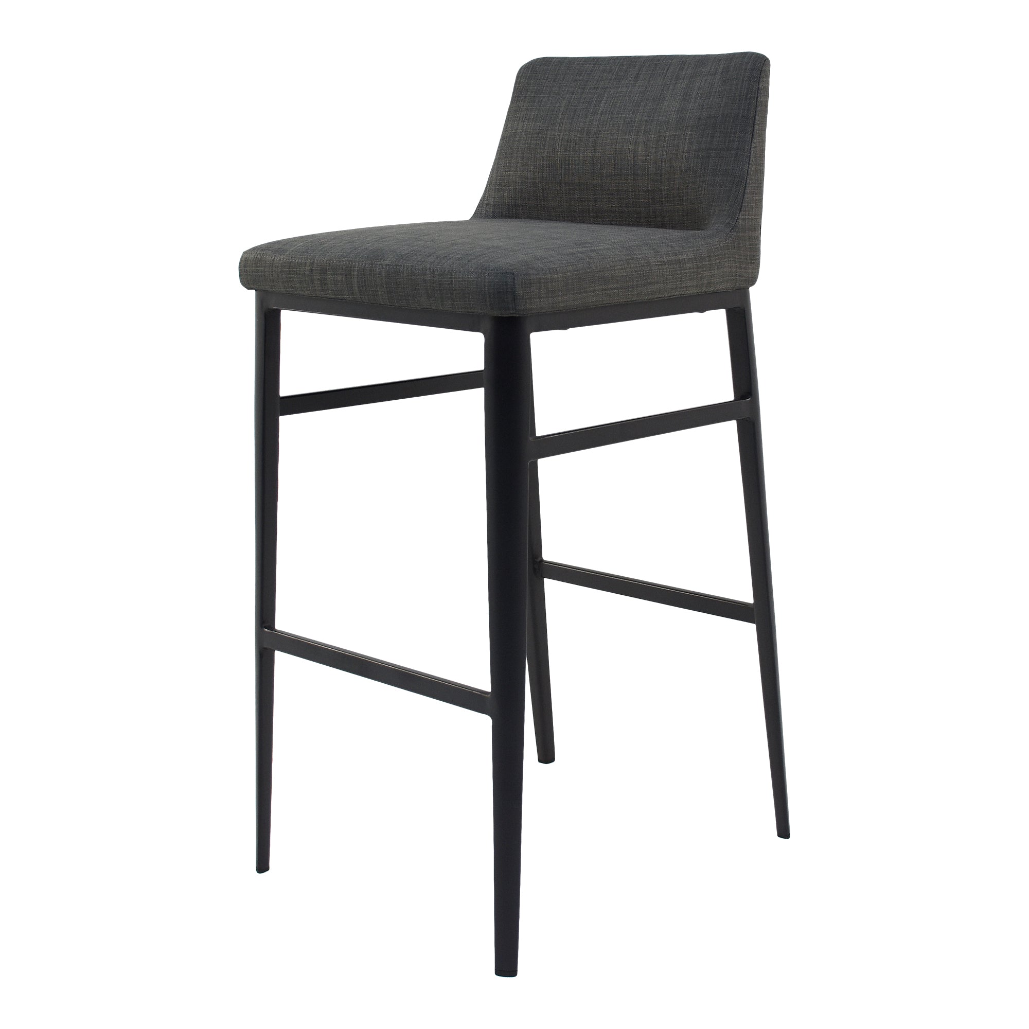 Moes Baron Bar Stool Charcoal Grey EJ-1032-07