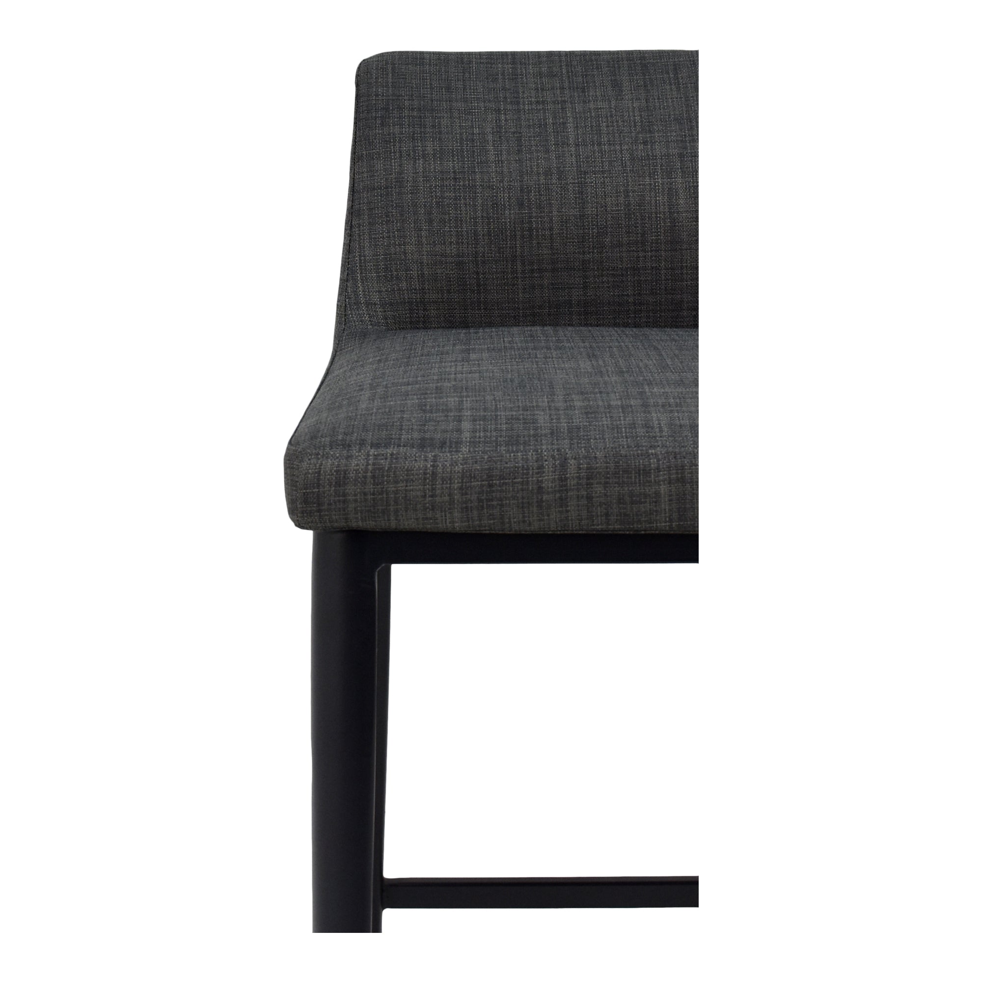 Moes Baron Bar Stool Charcoal Grey EJ-1032-07