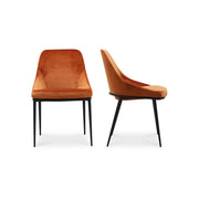 Moes Sedona Dining Chair Amber - Set Of Two EJ-1034-12