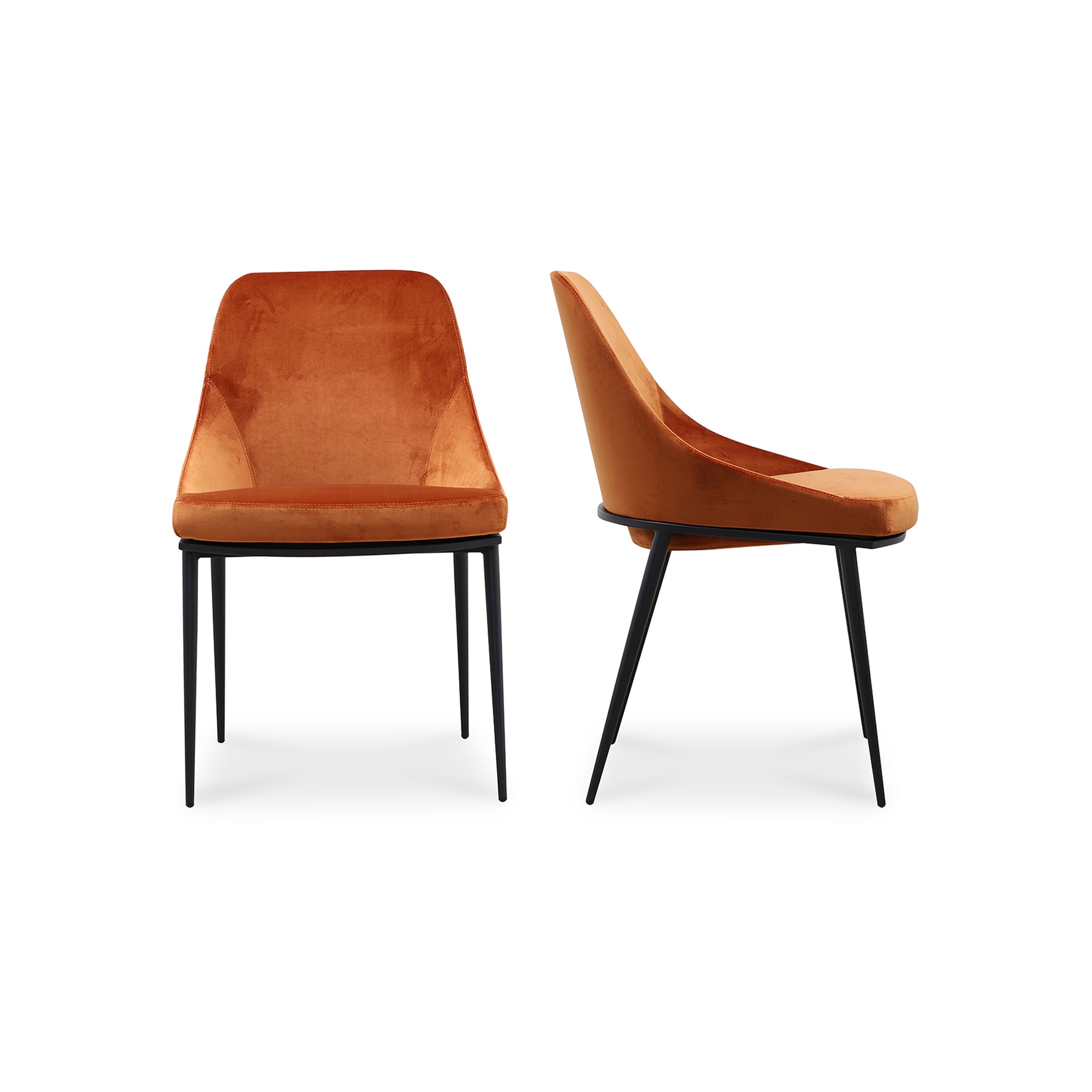Moes Sedona Dining Chair Amber - Set Of Two EJ-1034-12