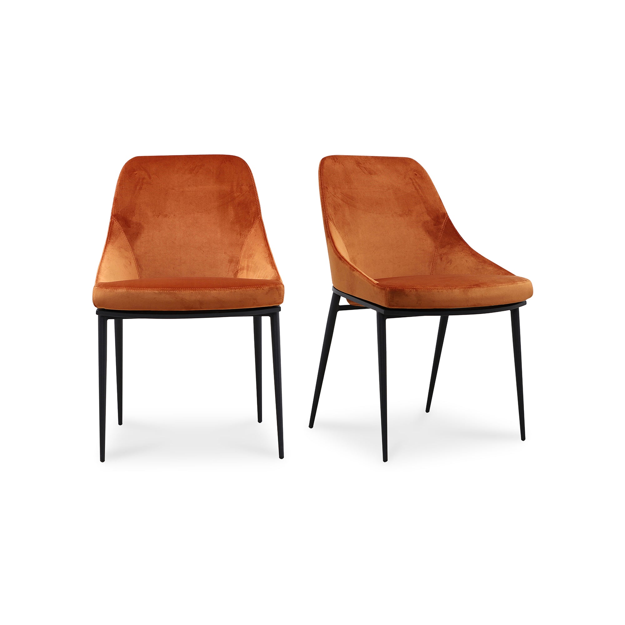 Moes Sedona Dining Chair Amber - Set Of Two EJ-1034-12