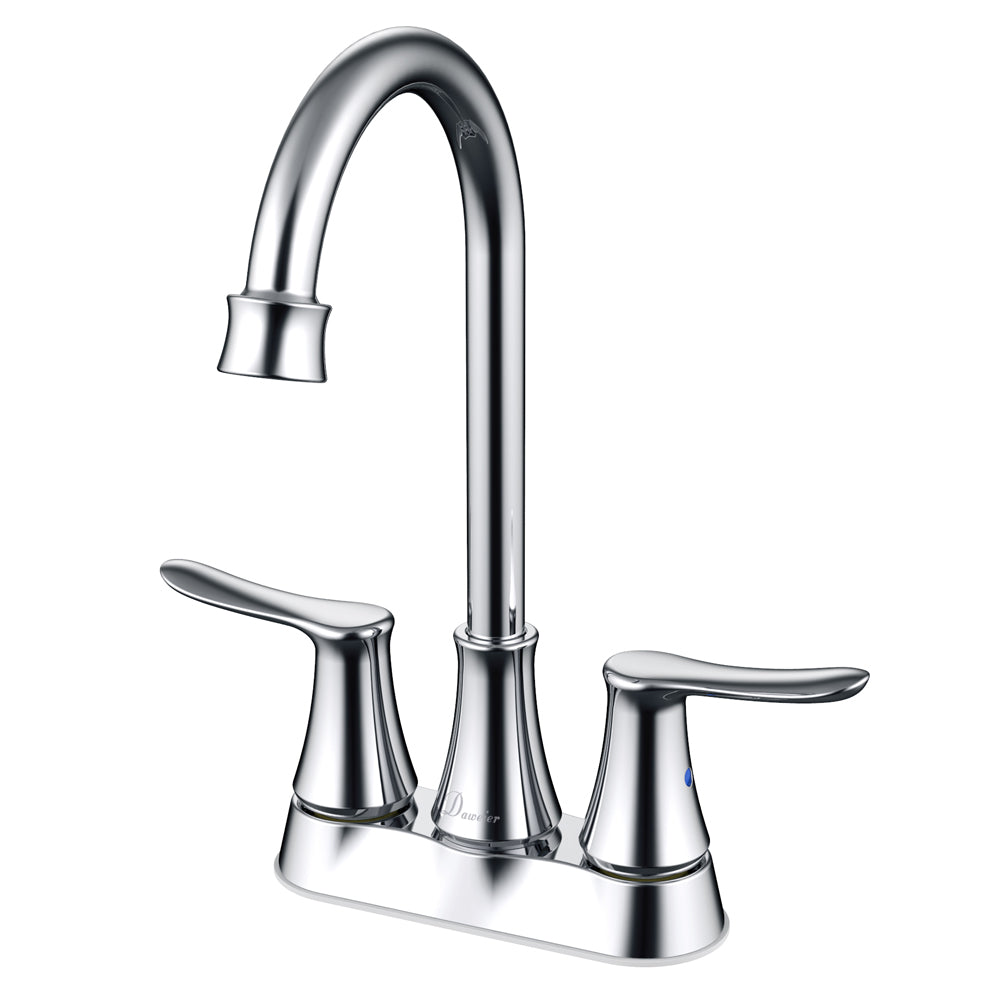 Daweier 4" Centerset Bar Faucet with Lever Handles EK4026216C