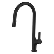 Daweier Single-Lever Pull Out Kitchen Faucet with Dual Function Spray Head EK7268321MB