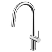 Daweier Single-Lever Pull Out Kitchen Faucet with Dual Function Spray Head EK7283132C