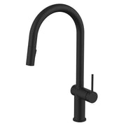 Daweier Single-Lever Pull Out Kitchen Faucet with Dual Function Spray Head EK7283132MB