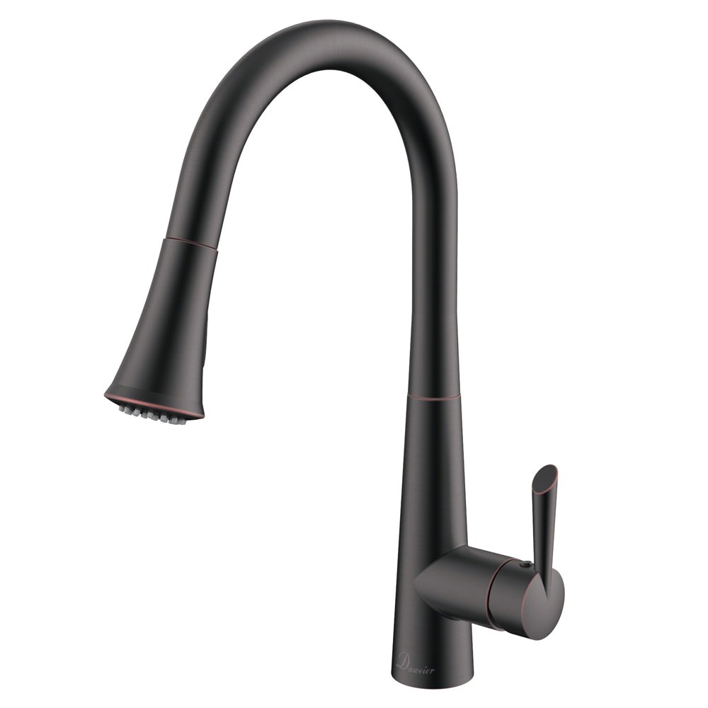Daweier Single-Lever Pull Out Kitchen Faucet EK7890221ORB