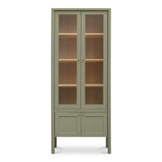Moes Hannah Tall Cabinet Green EM-1007-16