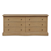 Moes Clarence 6 Drawer Dresser Natural EM-1011-24