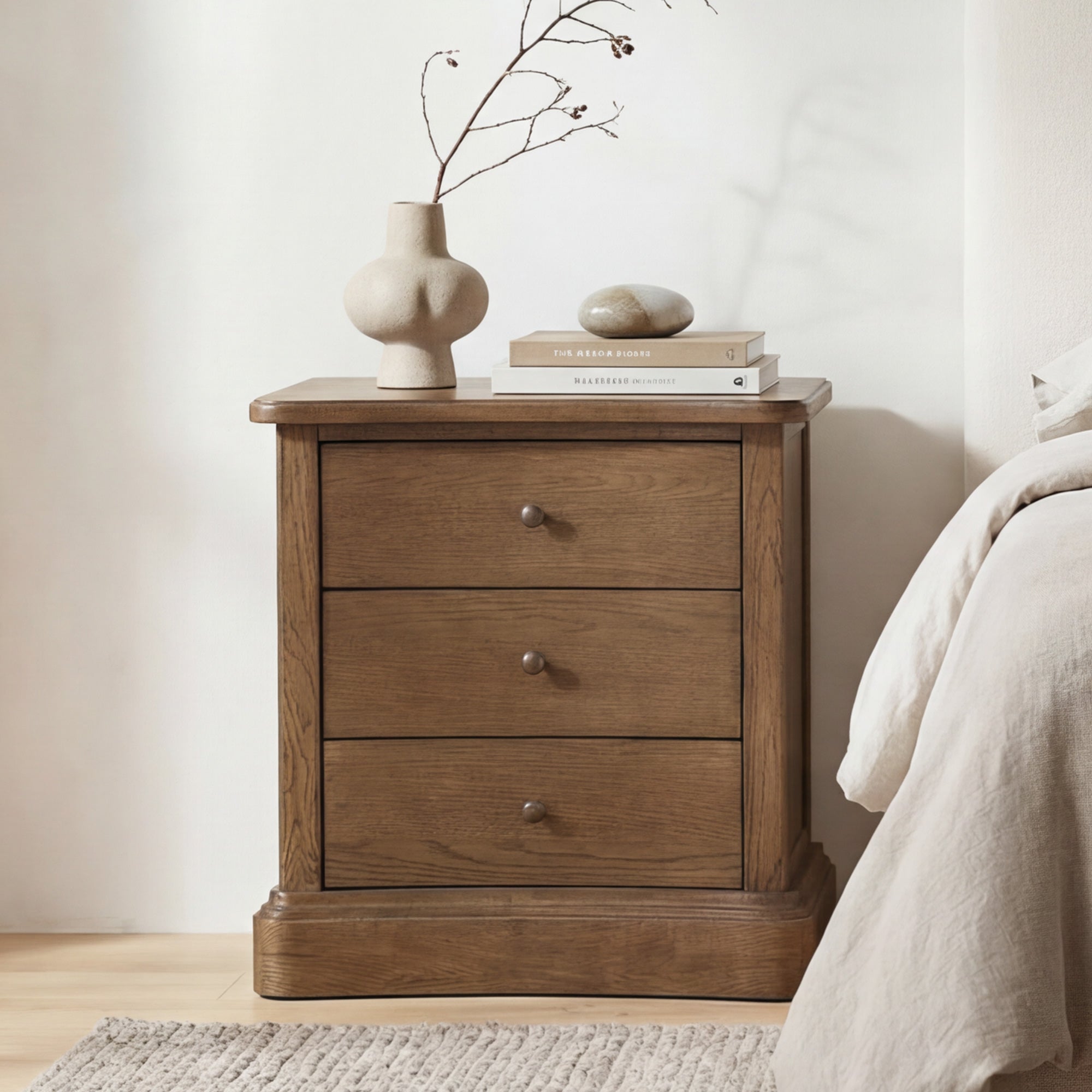 Moes Clarence Nightstand Warm Brown EM-1012-03