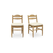 Moes Tate Dining Chair Beige - Set Of Two EM-1015-34