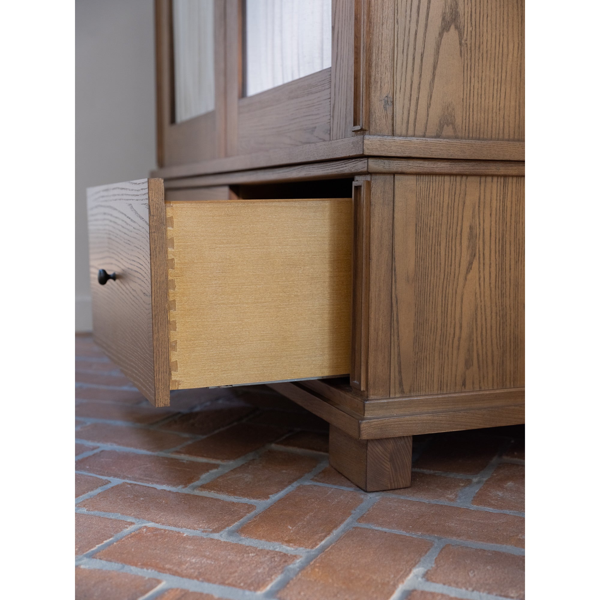 Moes Lillian Tall Cabinet Brown EM-1018-03-0